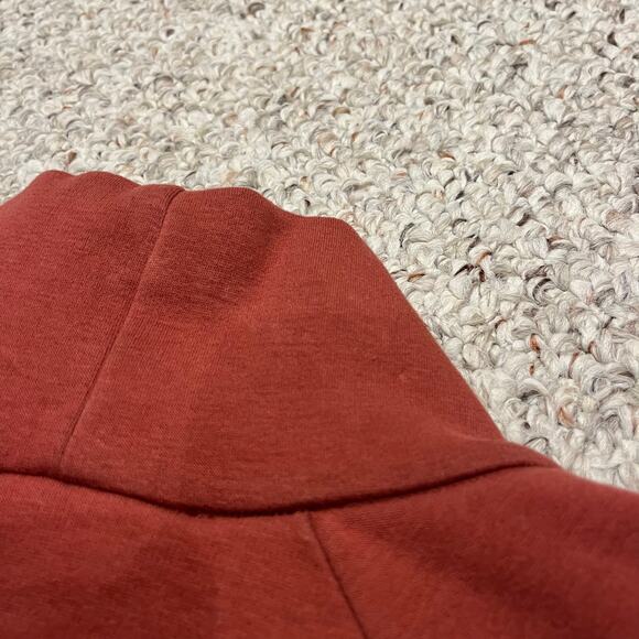 Title Nine Women's Most Wanted Pullover Sweatshirt Sz M Red Mock Neck Gorpcore - Picture 5 of 8